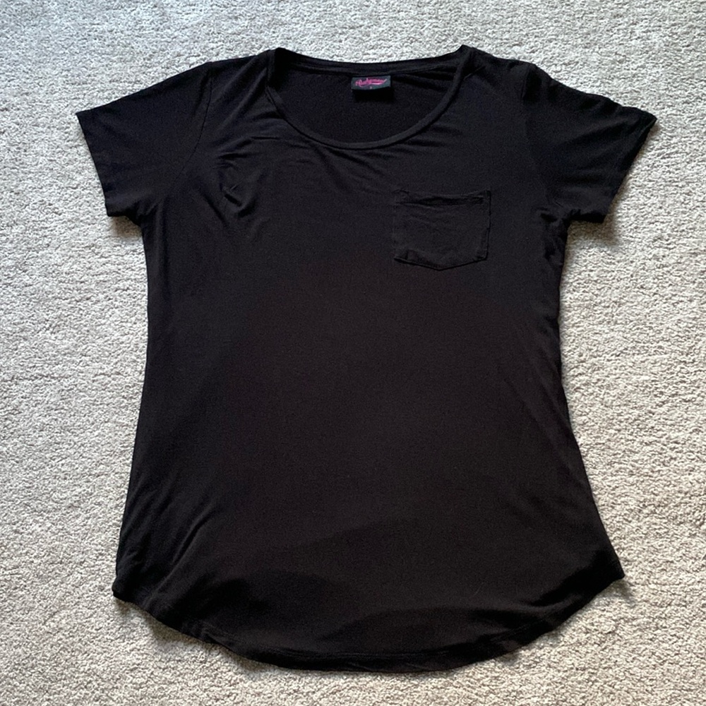 NWOT Peachymama S Black Top